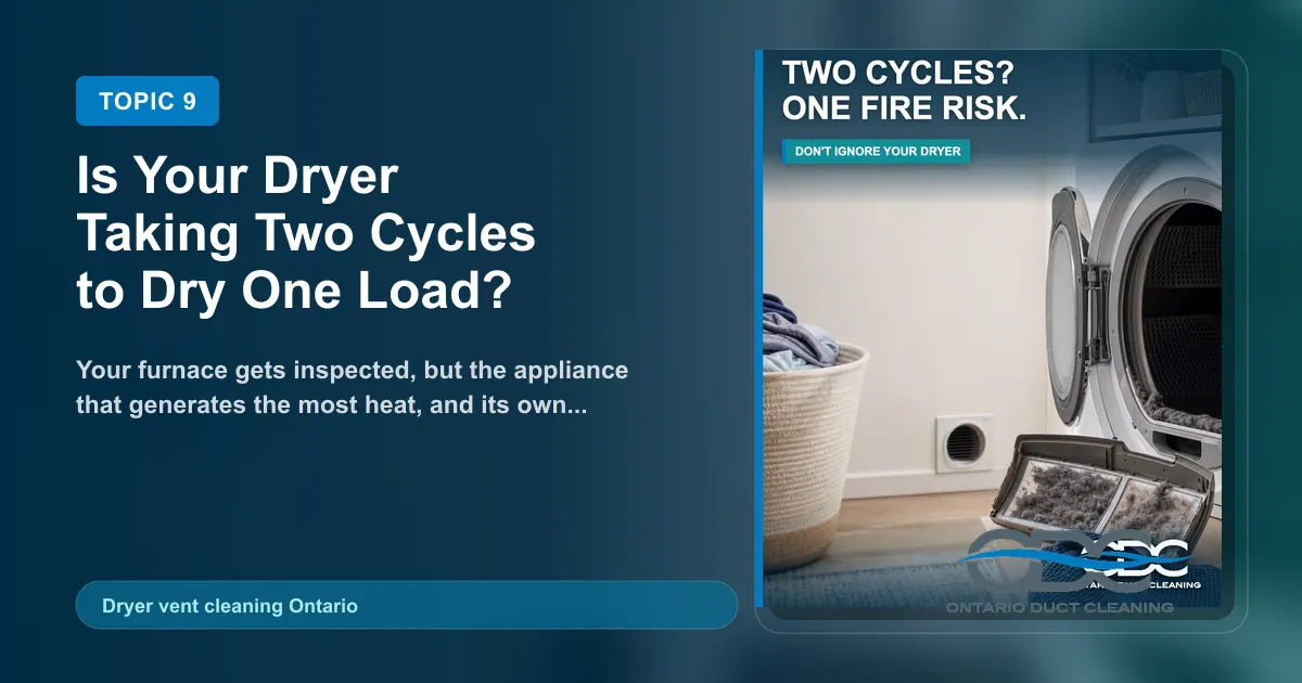 Is Your Dryer Taking Two Cycles to Dry One Load? landscape blog and social preview concept