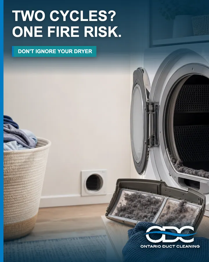 Is Your Dryer Taking Two Cycles to Dry One Load? portrait social graphic
