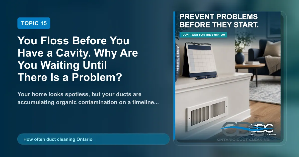 You Floss Before You Have a Cavity. Why Are You Waiting Until There Is a Problem? landscape blog and social preview concept