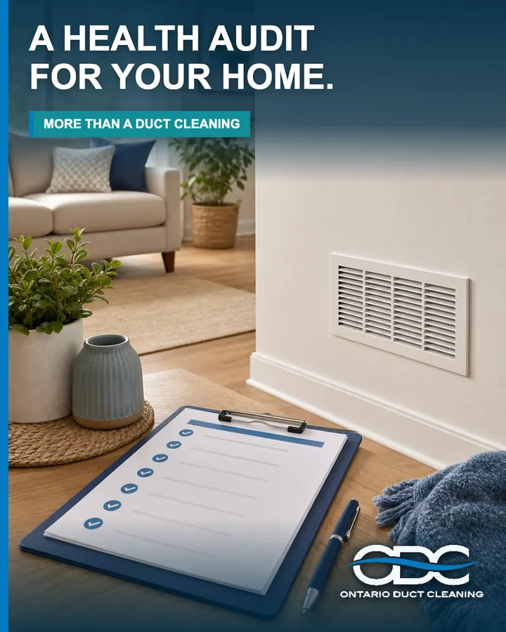 It Is Not a Duct Cleaning. It Is a Health Audit for Your Family’s Environment portrait social graphic